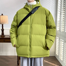 冬上新学生加棉加厚棉服2023休闲创意连帽棉衣外套男女9979-P80，男装棉衣，电商A441-1