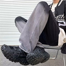 美式渐变牛仔裤男款秋季长裤潮N6058P45，男装牛仔裤，星座1116-2
