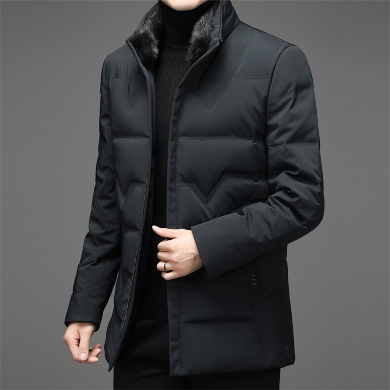 CSYR8019钱塘2020-2冬季厚款商务休闲中年男士百搭羽绒服P350,男装羽绒服,钱塘207-2