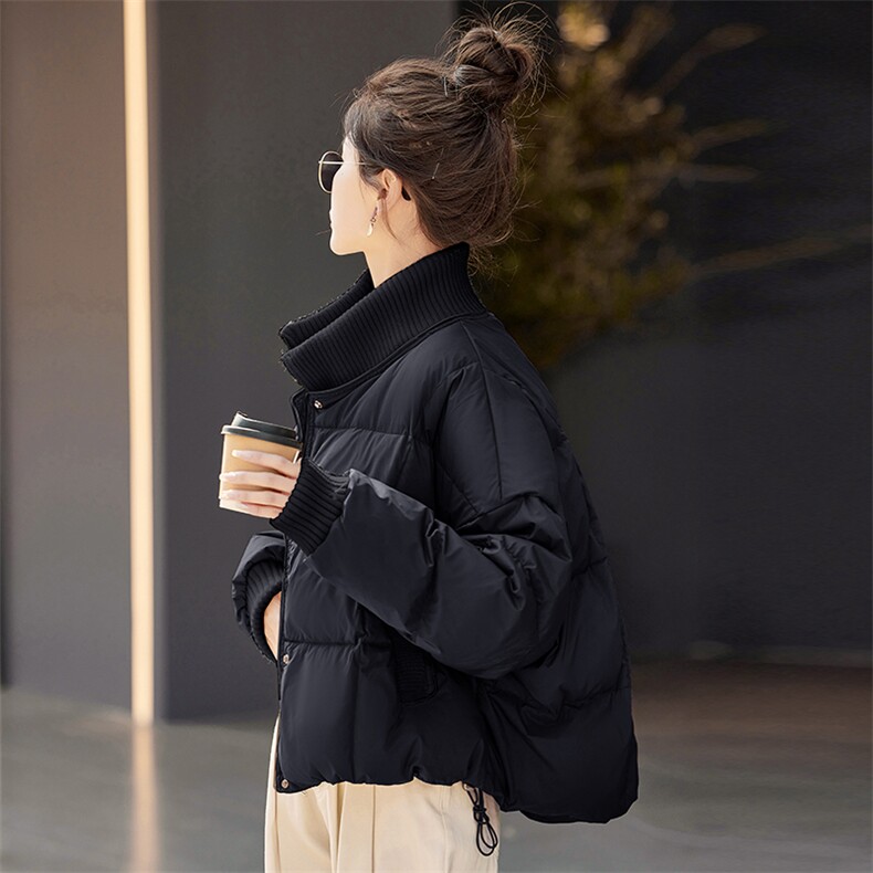 时尚潮流白鸭绒2024年冬季,女装羽绒服,依曼迪