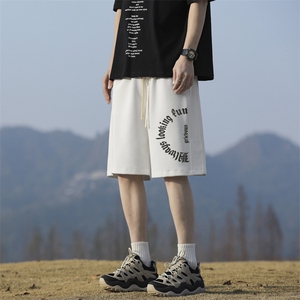 2026夏季休闲短裤男宽松百搭运动五分裤子XD1717-特批-29,男长发型穿搭图片