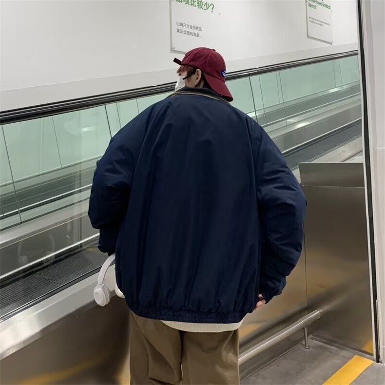 新款棉衣男冬季棉袄外套加绒加厚工装棉服MY265P75,男装棉衣,星座1116-2