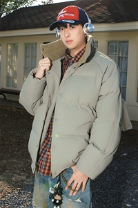 棉衣男宽松面包服防风防水加厚棉袄DSA157B-M8835-特P78图片