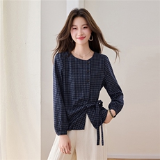 开春穿搭衬衫女士夏装2026新款轻奢高级感洋气气质衬衣上衣，女装衬衫，涵誉