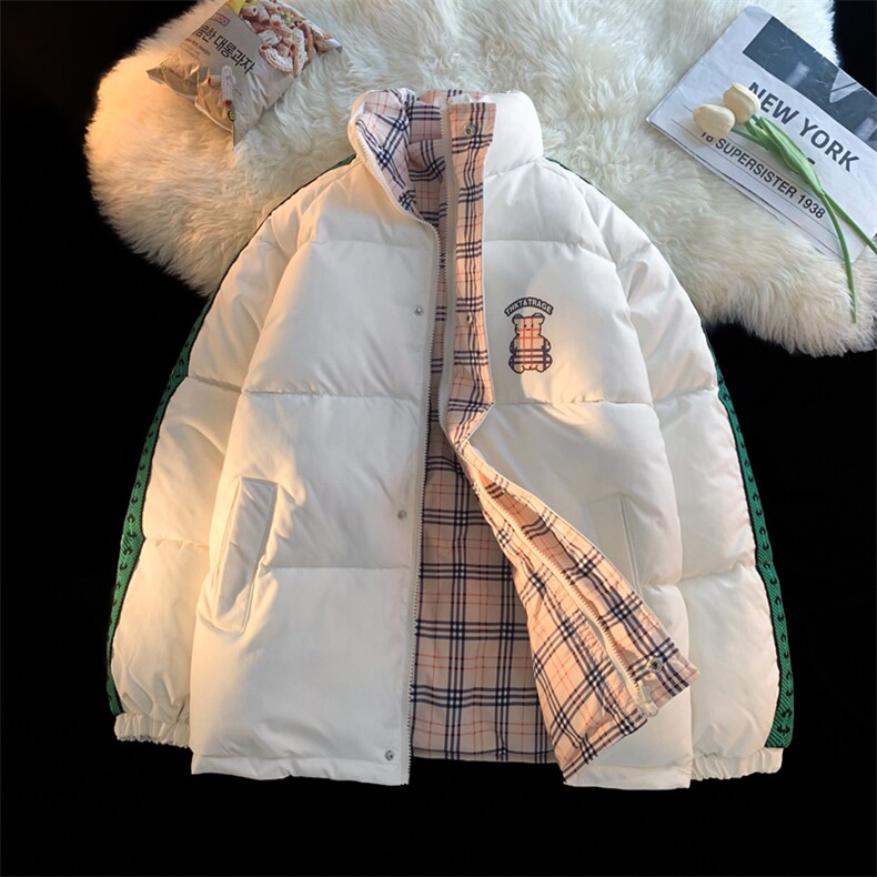 双面穿2023棉衣男加厚棉服面包服棉袄两面穿外套3329-P90控138,男装棉衣,星座207