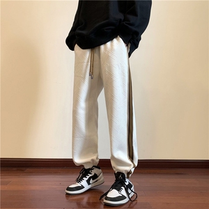 冬季加绒加厚织带花型束脚休闲裤M~5XL XZ604-KG52JR-P65控78图片