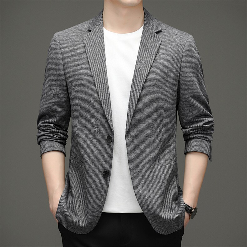 M5513钱塘2020-3春夏男士休闲单西商务精品量大价优长期款P140图片