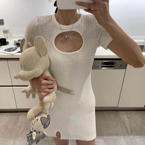 【8808泡泡裙】 281098257 面料:混纺，女装，新货