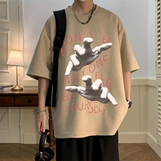 麂皮绒短袖t恤男大码半袖男JD82452-P25，男装T恤，电商A040