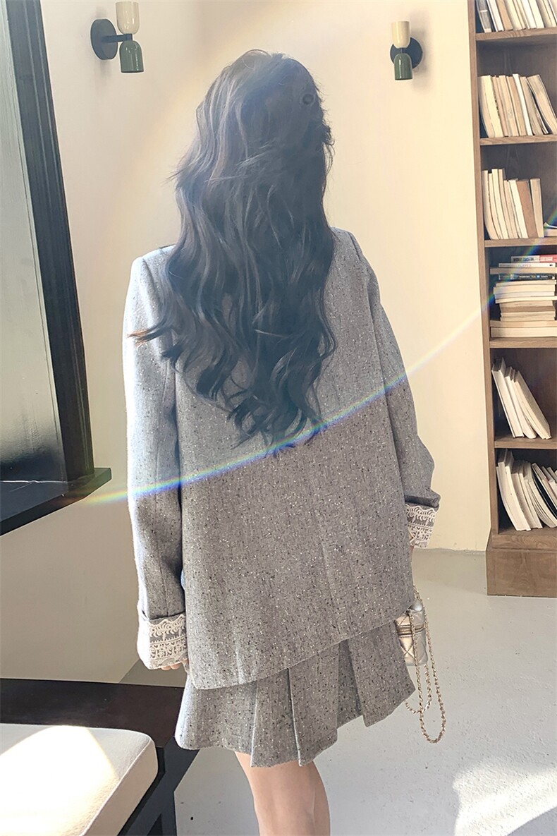 【现货】灰色小香风套装088-7718p165k228,女装套装/套裙,2C088