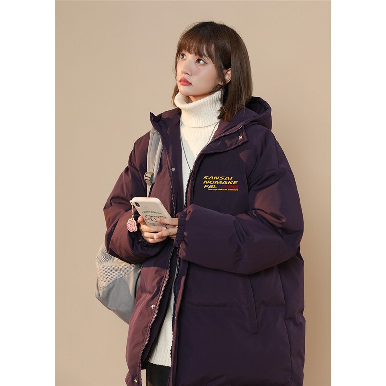 2025冬字母印花简约保暖男棉服外套M2103/P108控139-聚酯纤维，男装棉衣，电商A148-1