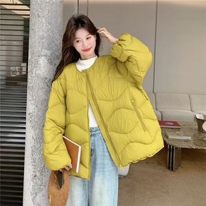 2025年冬季羽绒服短款针织袖90白鸭绒RF2C290-6889#-P385-K548图片