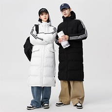 团服班服外贸纯色长款盖膝下开叉棉服学生班服团服M920P140，男装棉衣，星座1602B（原101B-1）