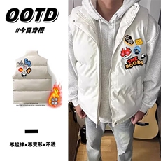 1506/QB8120/P56美式高街徽章字母刺绣棒球服男女冬季夹棉棉衣，男装棉衣，星座1506