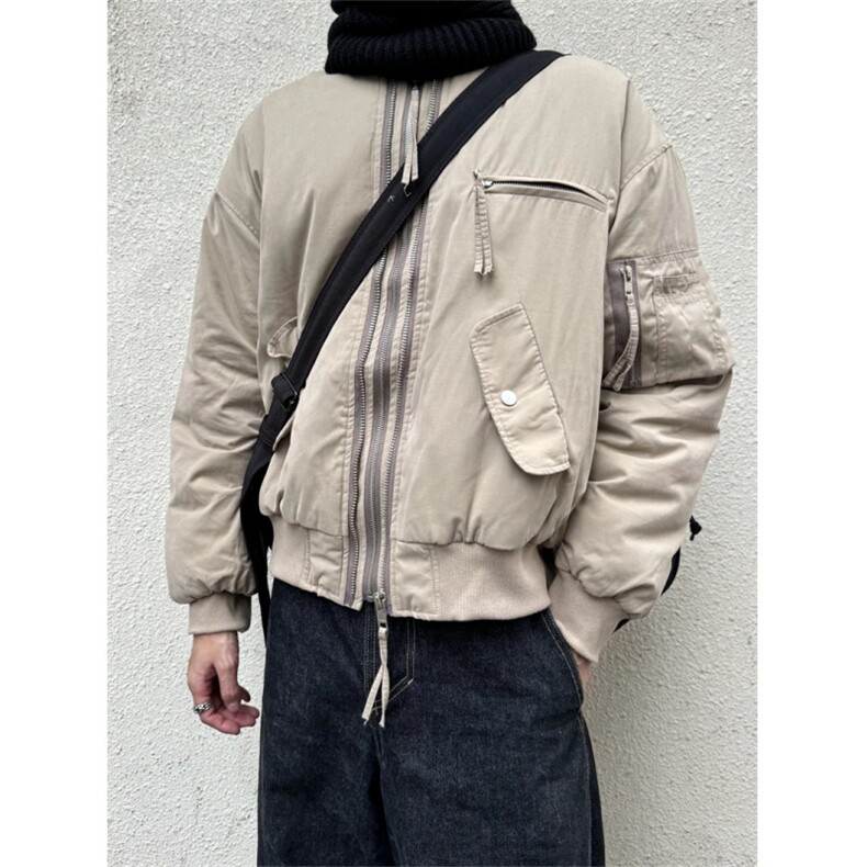 现货！新雪丽cleanfit短款工装棉衣1005-MY018-常规P108加棉P118，男装棉衣，星座1005