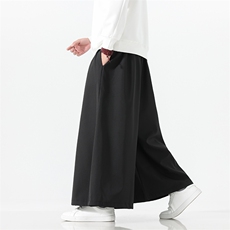 2026春夏新款宽松大裤脚阔腿裤风K175厚款P55薄款P45，男装休闲裤，电商A057B