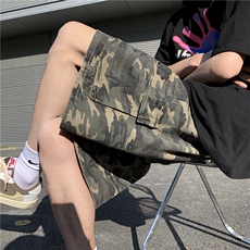 美式水洗重磅高街痞帅潮流宽松百搭牛仔短裤DK140-P48，男装牛仔裤，星座313A(原308A-2)