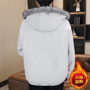 MA19-P120 座山雕冬季新款加棉加厚帅气派克服宽松学生时尚棉服图片