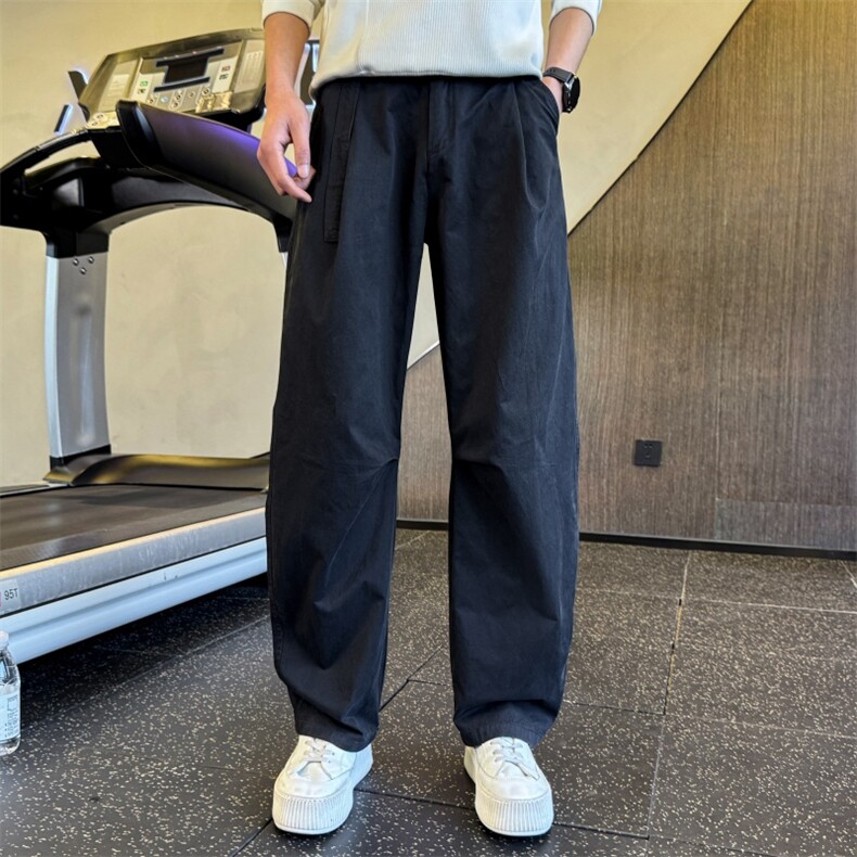 B340K6728P78108店主风小伙风春季新款水洗棉布休闲裤卫裤，男装休闲裤，电商B340
