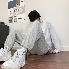 @秋季新品韩版直筒休闲卫裤2078/P50限69，男装休闲裤，电商B350