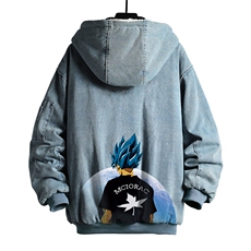 NM53154-P140牛仔外套男大码加厚加绒衣男羊羔毛服男，男装棉衣，电商A040A