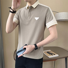 polo衫短袖男士2025夏季新款修身半袖T恤翻领夏装店主无头风，男装T恤，星座414（原B263）