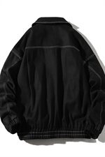709-JK80-P8520秋款情侣全棉宽松大口袋夹克百搭时尚外套男，男装夹克，星座709