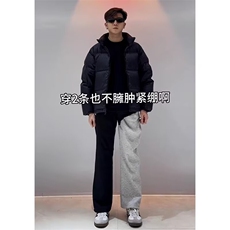 黑色马吉拉柳叶弯刀西裤男款垂坠感高级感cleanfit直筒微喇叭裤子，男装西裤，四季星座505