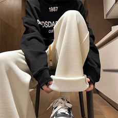 供抖音高品质加绒加厚裤子男416B-1-KL770-P50控78加绒P60，男装卫衣，星座416B-1