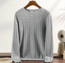 2025舒适百搭简约秋冬新款软糯保暖简约圆领麻花长袖男士羊绒衫,男装羊绒套衫,帕什羊绒, 2025舒适百搭简约秋冬新款软糯保暖简约圆领麻花长袖男士羊绒衫,男装羊绒套衫,帕什羊绒,