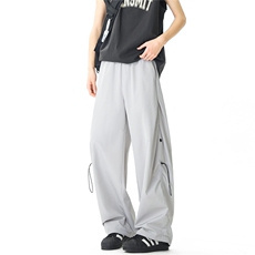 美式复古褶皱户外伞兵裤休闲裤尼龙速干裤1XZ502-K824-P65控89，男装休闲裤，星座502