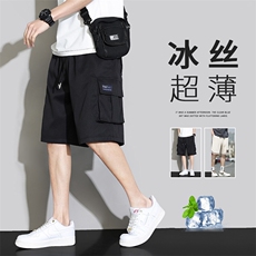 2024夏季新品上市男生短裤宽松休闲运动工装裤子DK21218-P30，男装休闲裤，电商A128