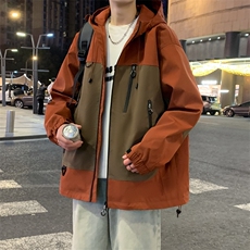 中性风现货三防户外夹克男连帽冲锋衣外套DSA157B-J129-P60，男装夹克，电商A157B