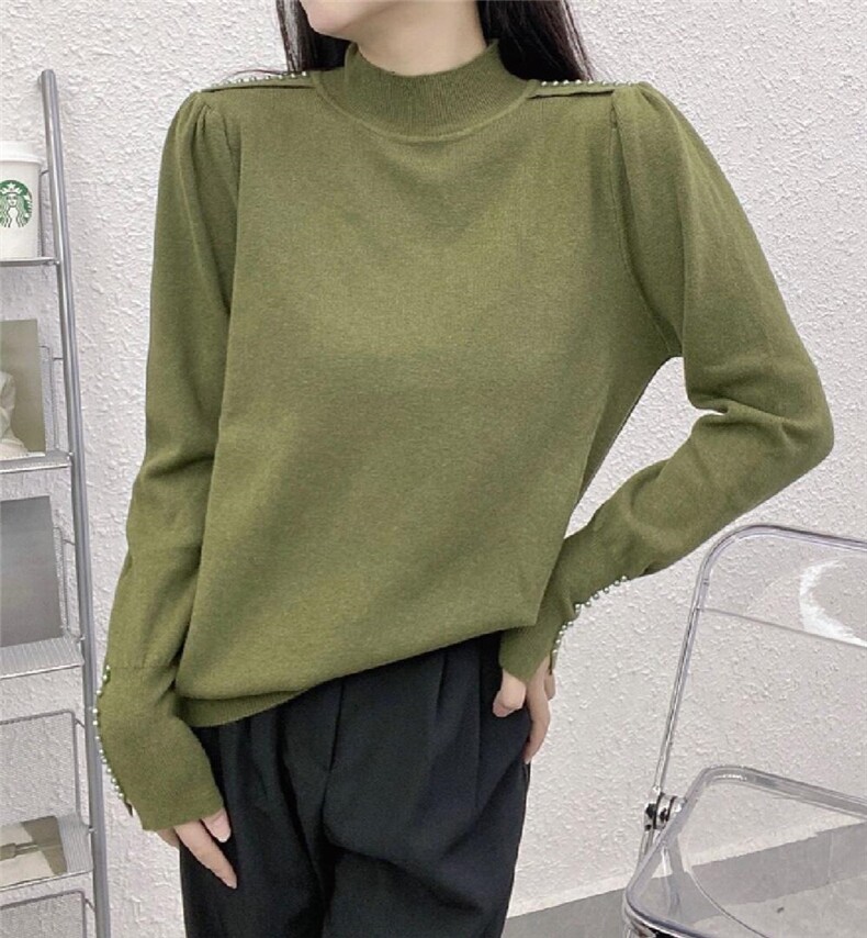 公主袖半高领，其它，魅力元素