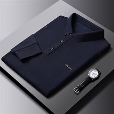 2023年春款男士上衣POLO长袖T恤P60,女装T恤,电商D223-1