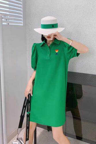 夏季polo衫，女装，OT