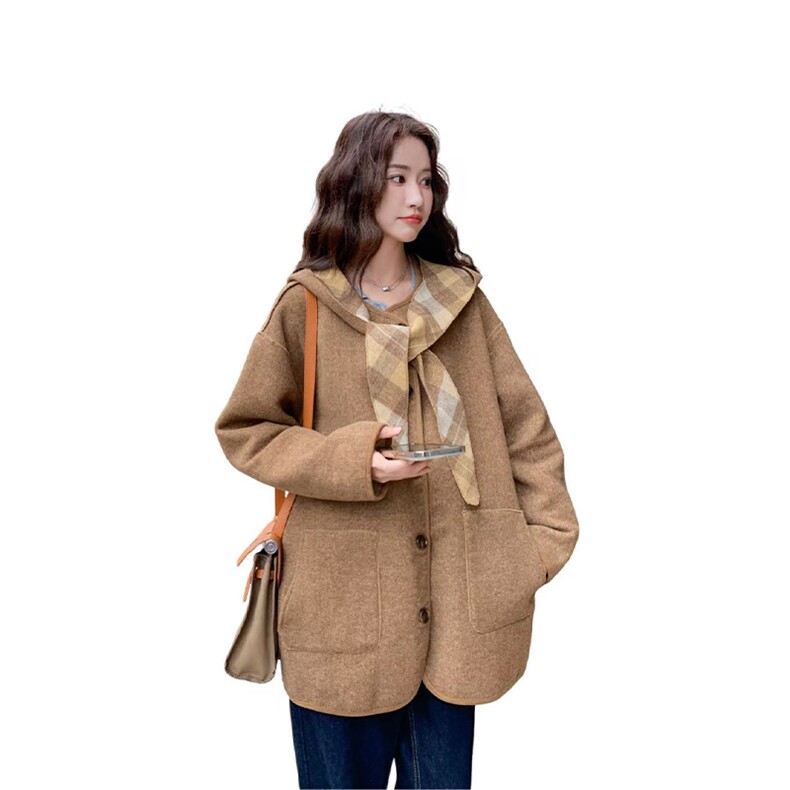 6881数据款大货已出双面穿毛呢外套P185K278,女装羊绒大衣,2D034