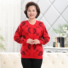 简约通勤常规2025年秋季中老年情侣菱福，女装针织衫/毛衣，亚东羊绒制品