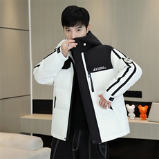 冬季加厚棉衣男休闲青年连帽棉衣百搭棉服外套MY8755-P113，男装棉衣，星座310B-3