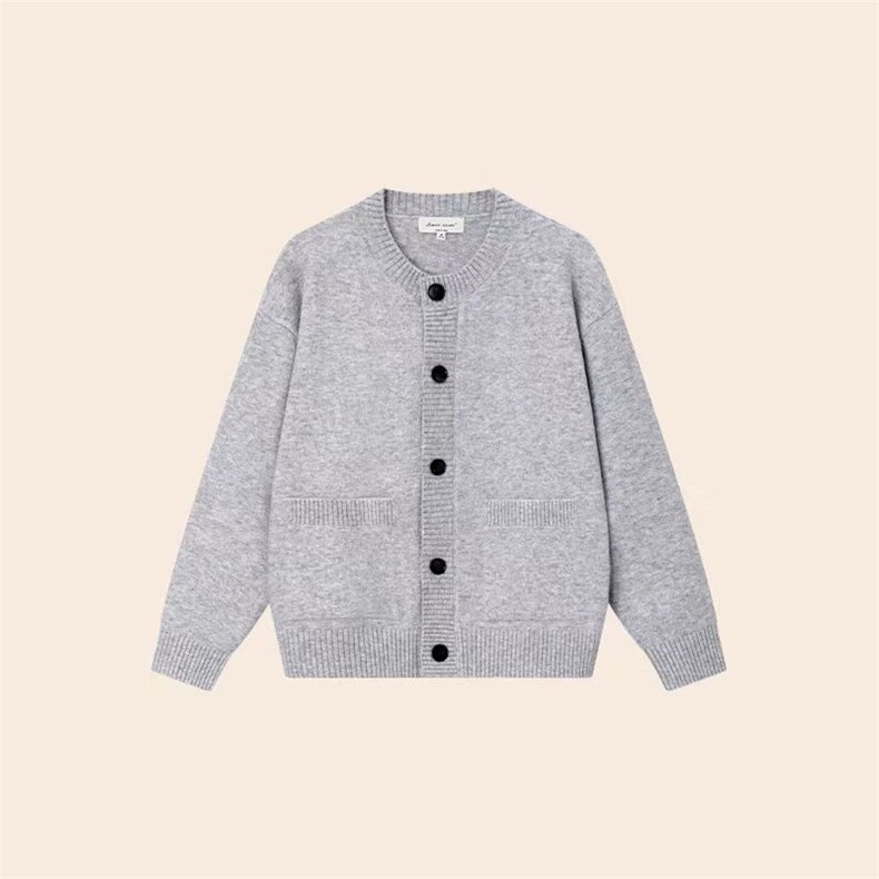 2025年秋季新款百搭男女通开衫，男装针织衫/毛衣，浩新羊绒