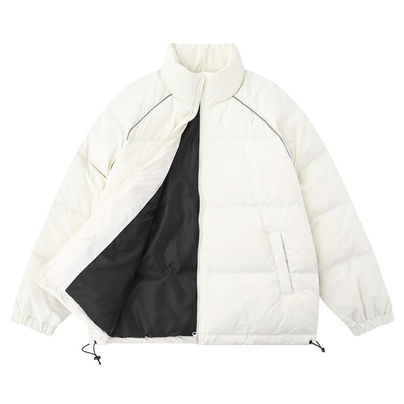 得物\唯品\抖音二开新标90白鸭绒夜光条羽绒服YR300特P165,男装羽绒服,电商A247B