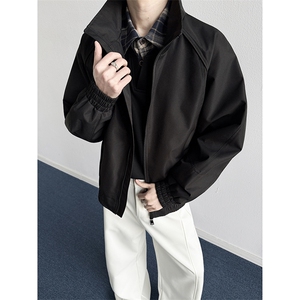 春季新款美式高街潮流飞行服男士立领夹克外套2619-P45图片