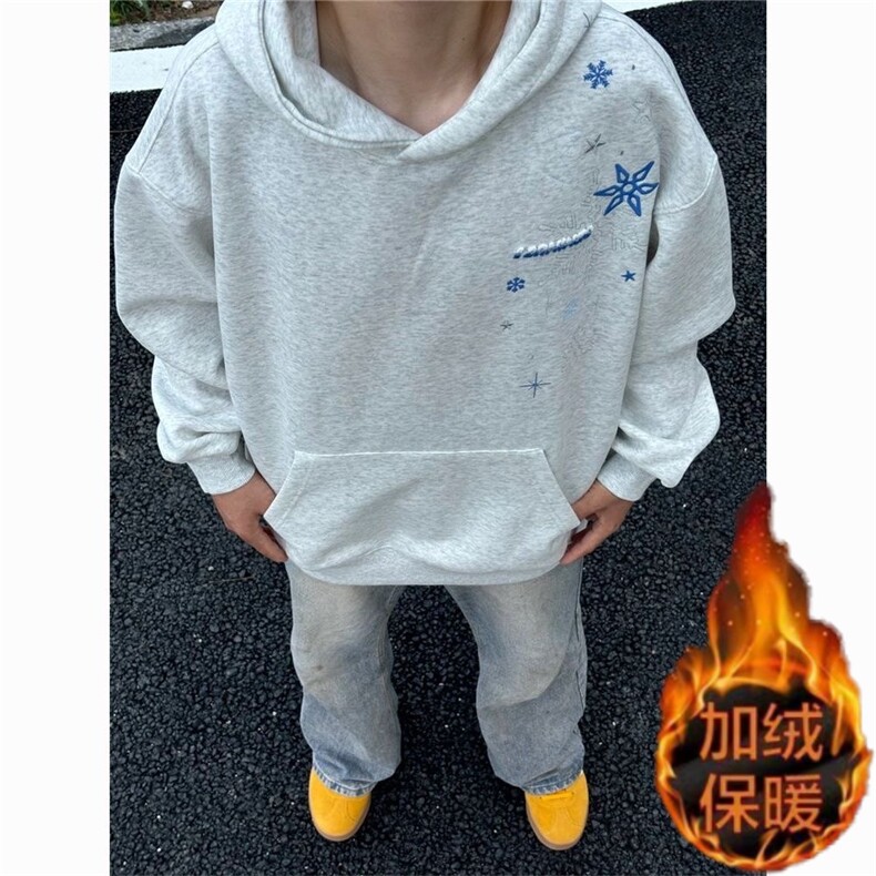 JY650-P42重磅美式潮牌连帽长袖刺绣卫衣,男装卫衣,星座1501-3