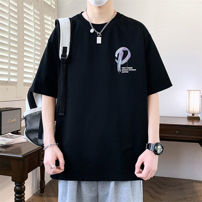 夏季男短袖t恤高品质多工艺发泡印大码T恤衫HF8391-P34,男装T恤,星座1206（原A206）
