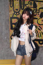 网图慵懒重磅三彩尼满刺绣棒球棉服廓形夹棉夹克A025-MY1667-P78，男装夹克，电商A025