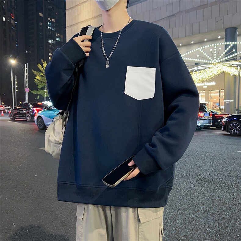 现货6501-P33大码控59春季大码宽松男士卫衣，男装卫衣，星座209