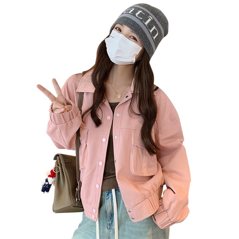 现货新款时尚百搭小个子休闲外套浙宝B2楼239-P140-控190,女装短外套,姿衣轩