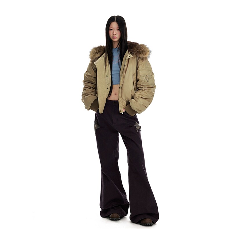 网图[现货座山雕羽绒服]连帽大毛领加厚外套女5D1200TP220368,男装羽绒服,电商A102