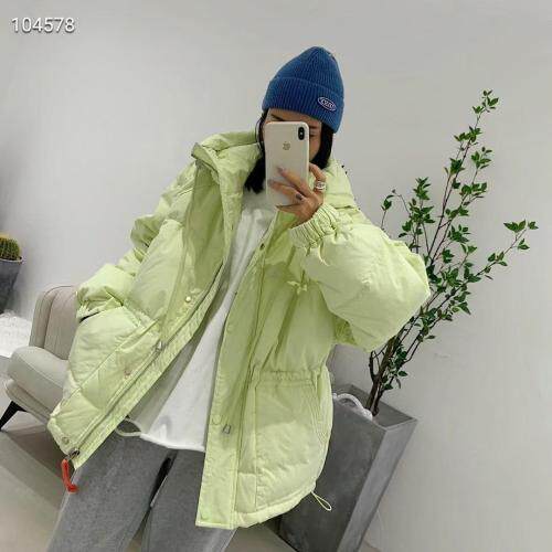 糖果色羽绒服很爆，女装羽绒服，时尚靓姿