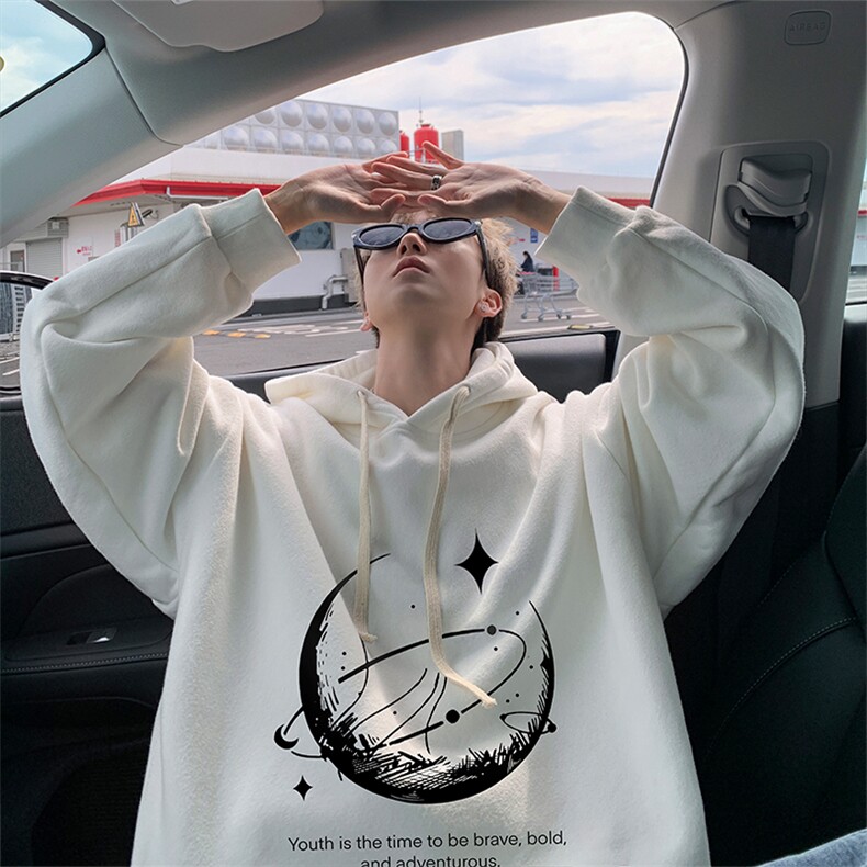 连帽卫衣男大码胖子帽衫大号运动服WY2457-P35,男装卫衣,电商A040